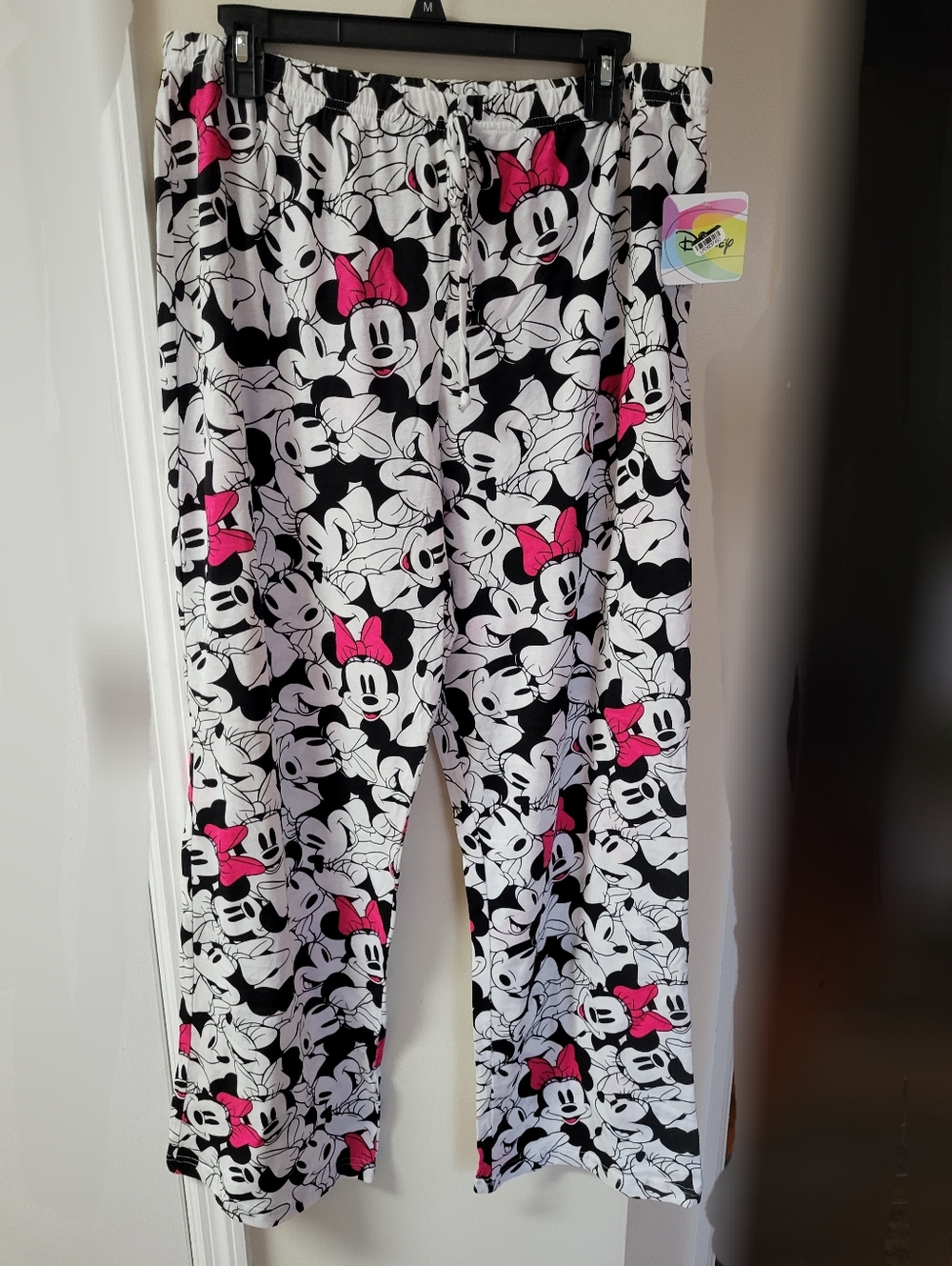 Minnie Mouse Women Juniors Pajama Bottoms Lounge Pants Sz XL